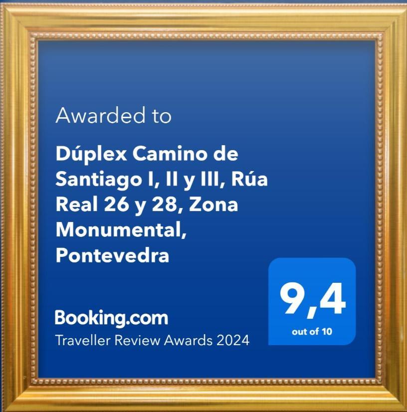 Appartement Duplex Camino De Santiago I, II Y Iii, Rua Real 26 Y 28, Zona Monumental, Pontevedra Extérieur photo
